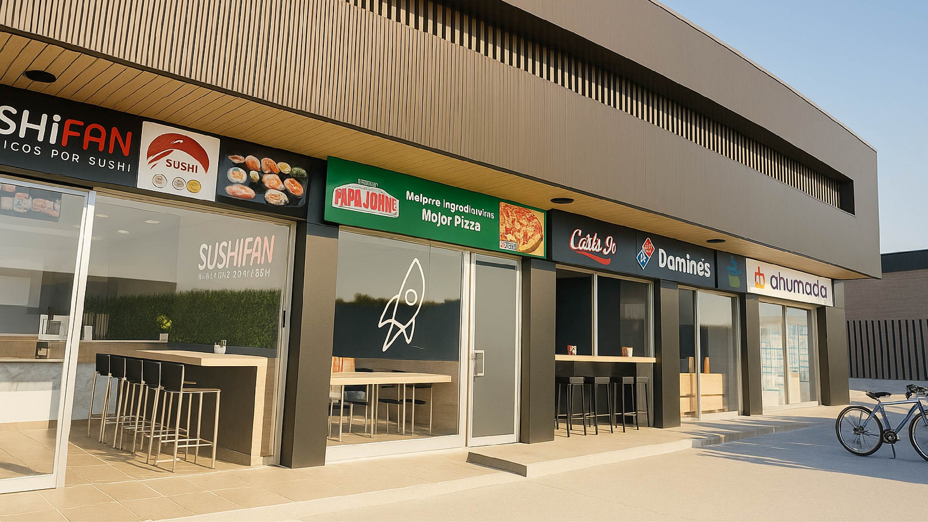 Locales comerciales del Strip Center